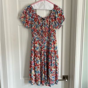 JCrew Knee-length Multicolored Dress